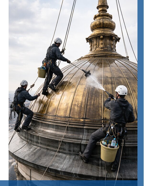 Мойка куполов и шпилей в Ревде от 8463 р. - заказать | ВЫСОТНИК-Рвд