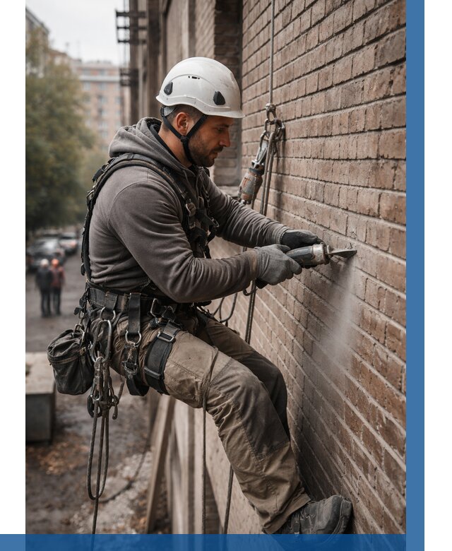 Расшивка кирпичных швов в Ревде от 635 р. | ВЫСОТНИК-Рвд