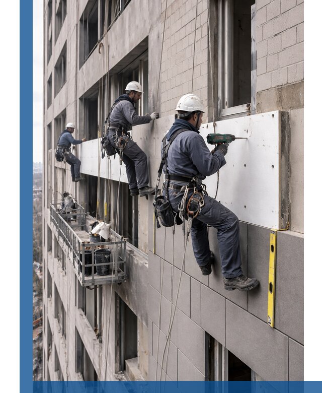 Монтаж фасадных термопанелей высокого качества в Ревде