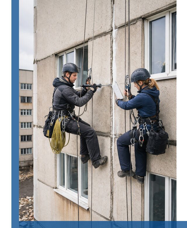 Герметизация межпанельных швов тёплым швом в Ревде