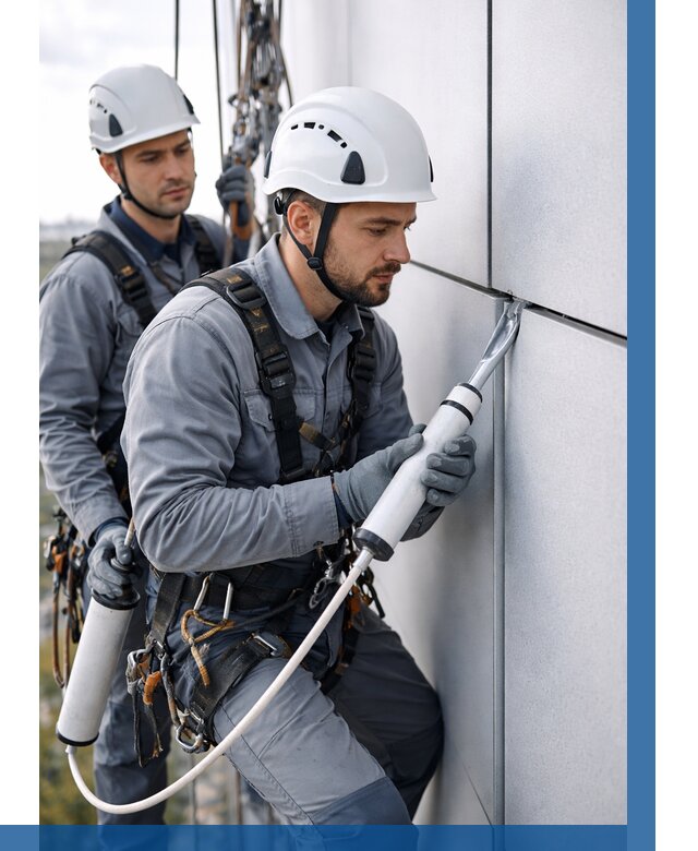 Герметизация швов вилатермом в Ревде от 635 р. | ВЫСОТНИК-Рвд