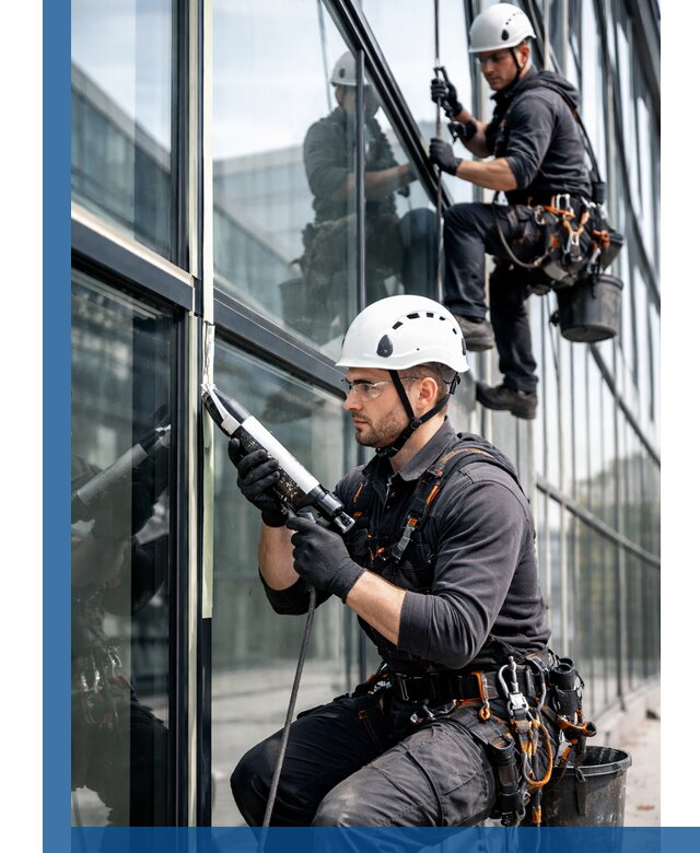 Герметизация витражных швов в Ревде для зданий и фасадов