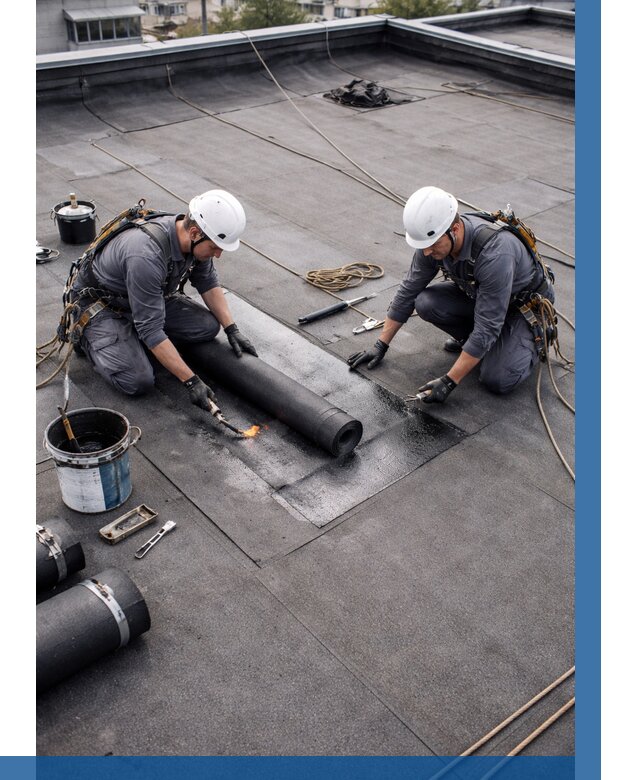 Ремонт мягкой кровли под ключ в Ревде от 741 р. | ВЫСОТНИК-Рвд