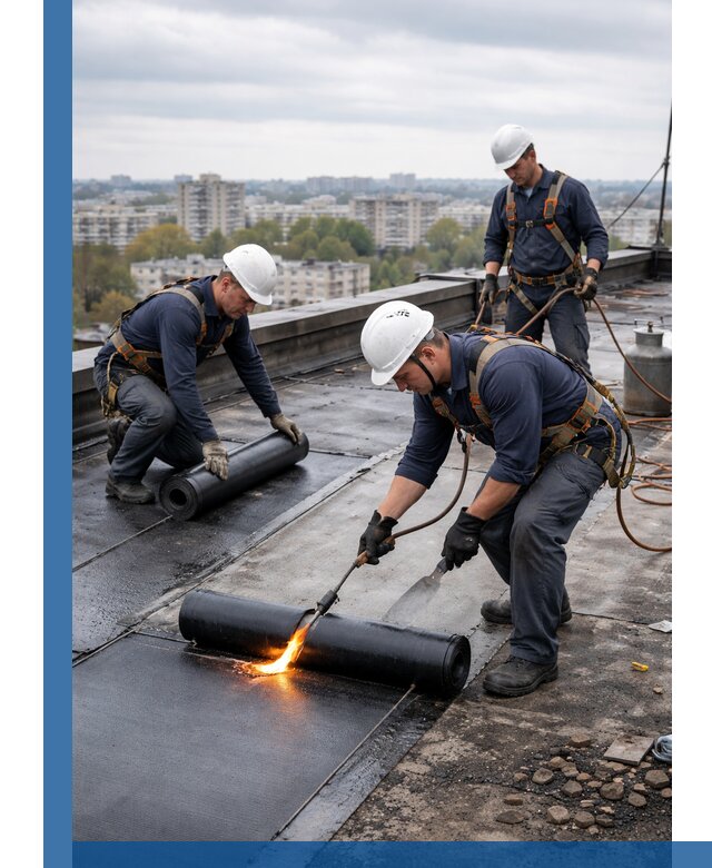 Ремонт наплавляемой кровли в Ревде качественно и надежно