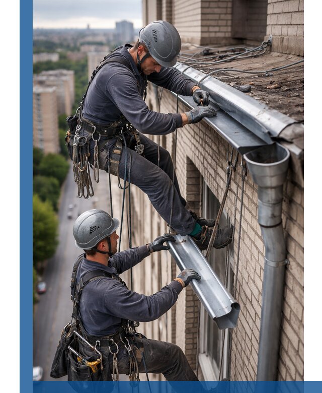 Ремонт водосточных желобов в Ревде, быстро и качественно