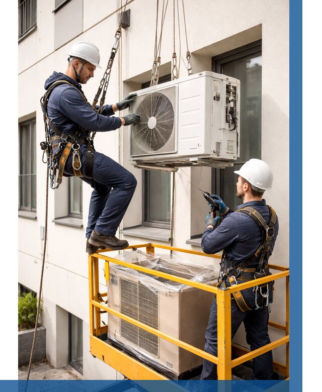 Демонтаж внешнего блока кондиционера в Ревде от 3703 р. | ВЫСОТНИК-Рвд