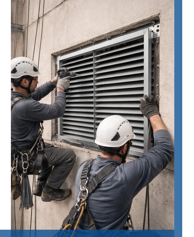 Монтаж вентиляционных решеток в Ревде от 4761 р. | ВЫСОТНИК-Рвд