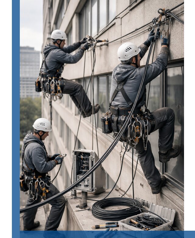 Прокладка оптоволоконного кабеля в Ревде под ключ с тестированием