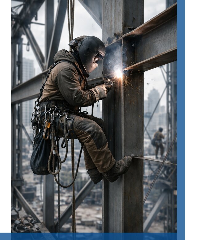 Высотные сварочные работы в Ревде от 3703 р. | ВЫСОТНИК-Рвд