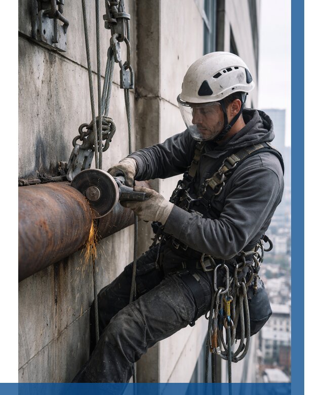 Резка металла на высоте в Ревде по цене от 4761 р. | ВЫСОТНИК-Рвд