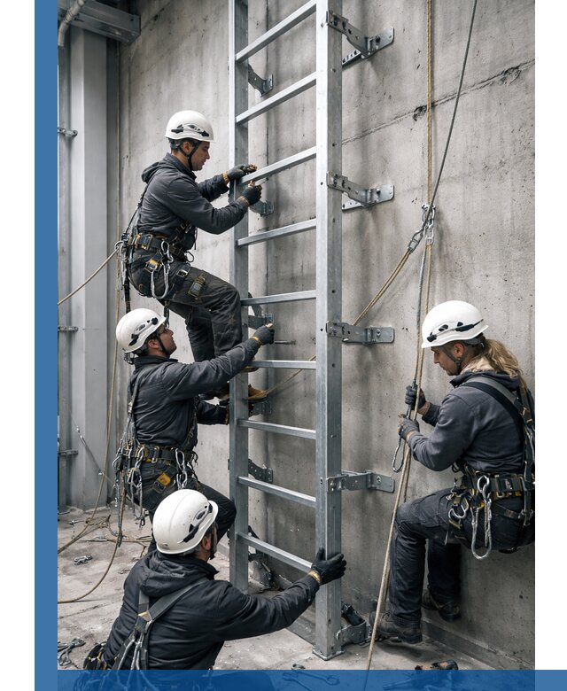 Монтаж металлических лестниц в Ревде под ключ со гарантией