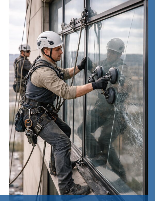 Замена стекла в витраже в Ревде под ключ от 8992 р. | ВЫСОТНИК-Рвд