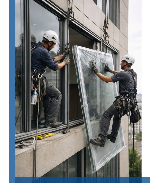 Профессиональная замена стекла в витраже в Ревде с гарантией