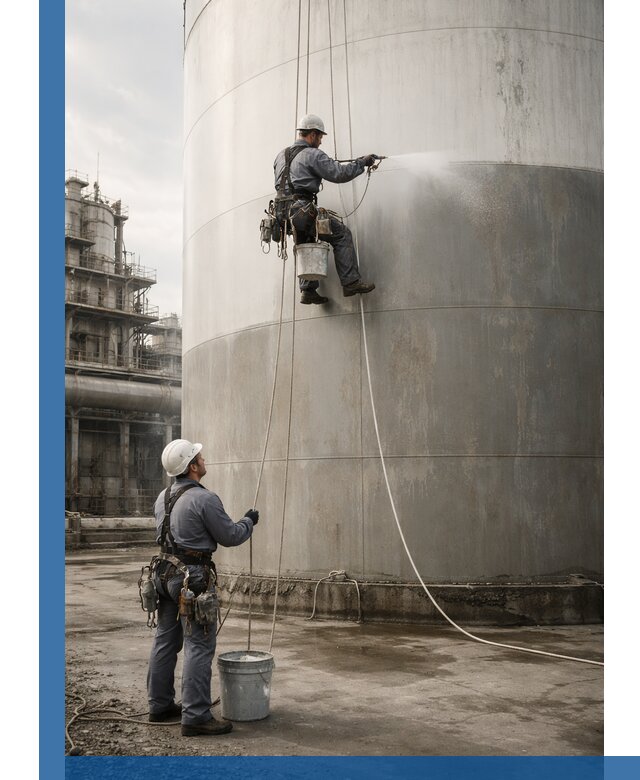 Покраска стальных резервуаров и емкостей в Ревде профессионально