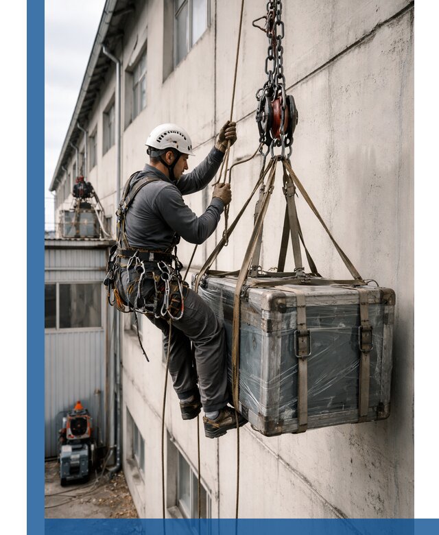 Подъем грузов на высоту в Ревде для промышленных объектов