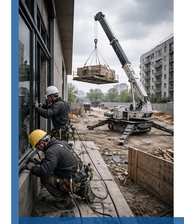 Аренда крана Пионер в Ревде для строительных работ