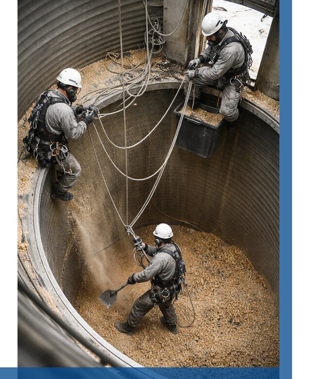 Чистка зерновых бункеров в Ревде от 12695 р. | ВЫСОТНИК-Рвд