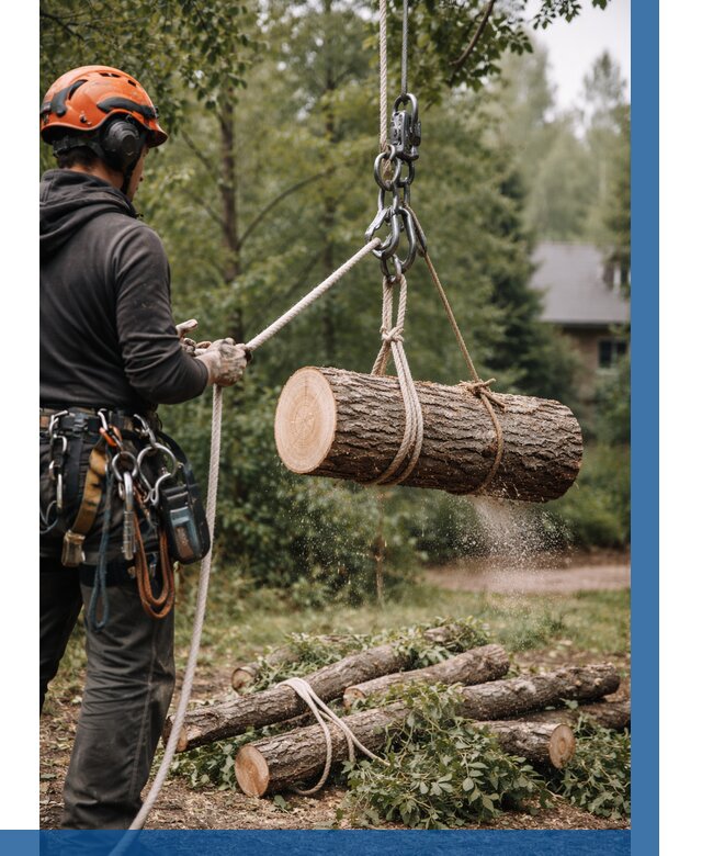 Валка деревьев частями в Ревде от 7934 р. | ВЫСОТНИК-Рвд