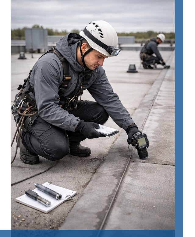 Обследование кровли на протечки в Ревде от 4761 р. | ВЫСОТНИК-Рвд